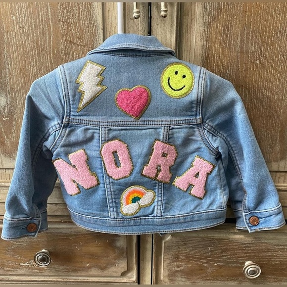 Personalized Custom Kid’s Denim Jackets - Picture 3 of 5